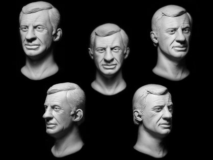 Headsculpt 1/6 scale –  Jean Paul