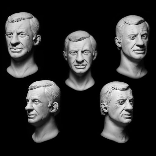 Headsculpt 1/6 scale –  Jean Paul