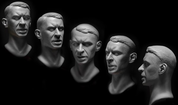 Headsculpt 1/6 scale – David Markovich