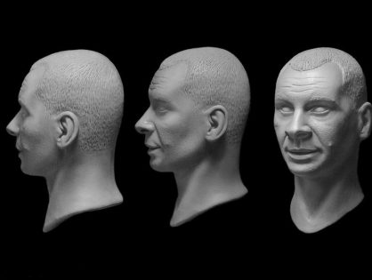 Headsculpt 1/6 scale –  Evgeniy Tamantsev