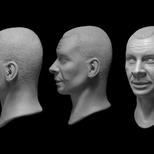 Headsculpt 1/6 scale –  Evgeniy Tamantsev