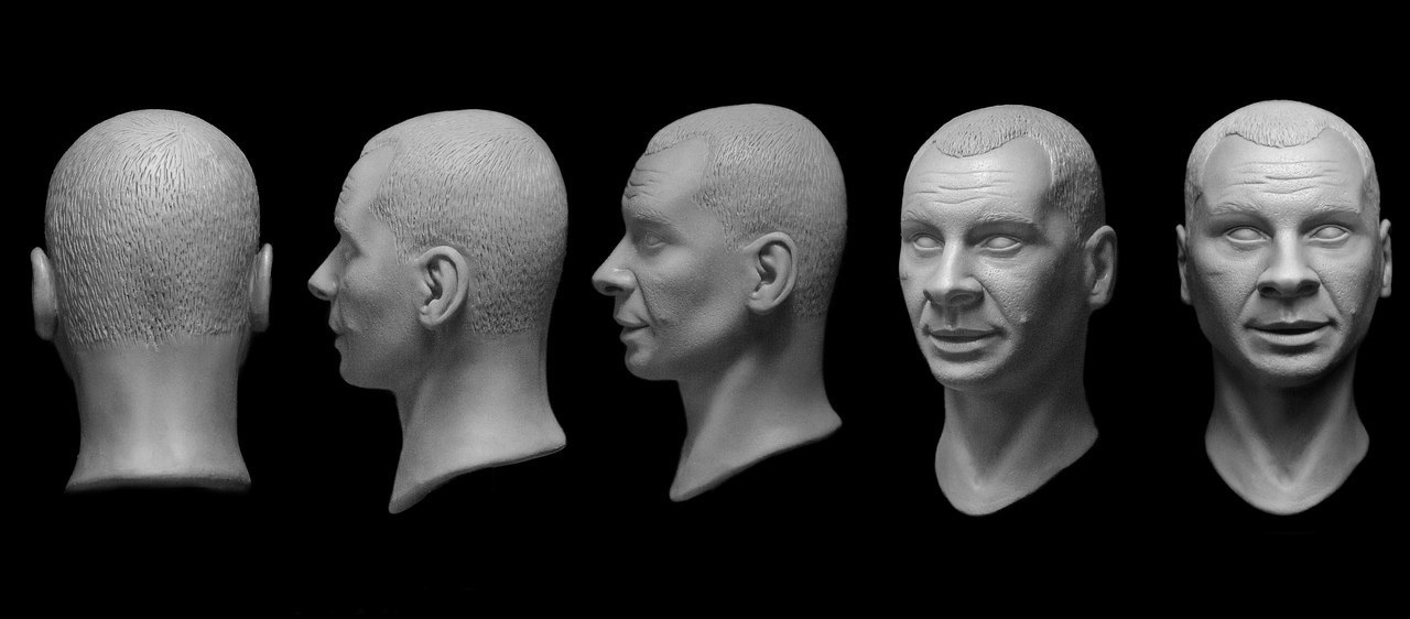 Headsculpt 1/6 scale –  Evgeniy Tamantsev