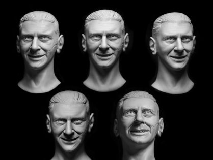 Headsculpt 1/6 scale – Otto Skorzeny