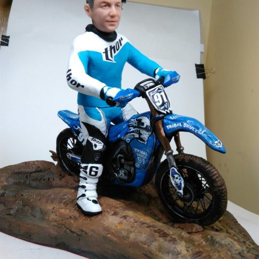 Сustom  sport statue – biker