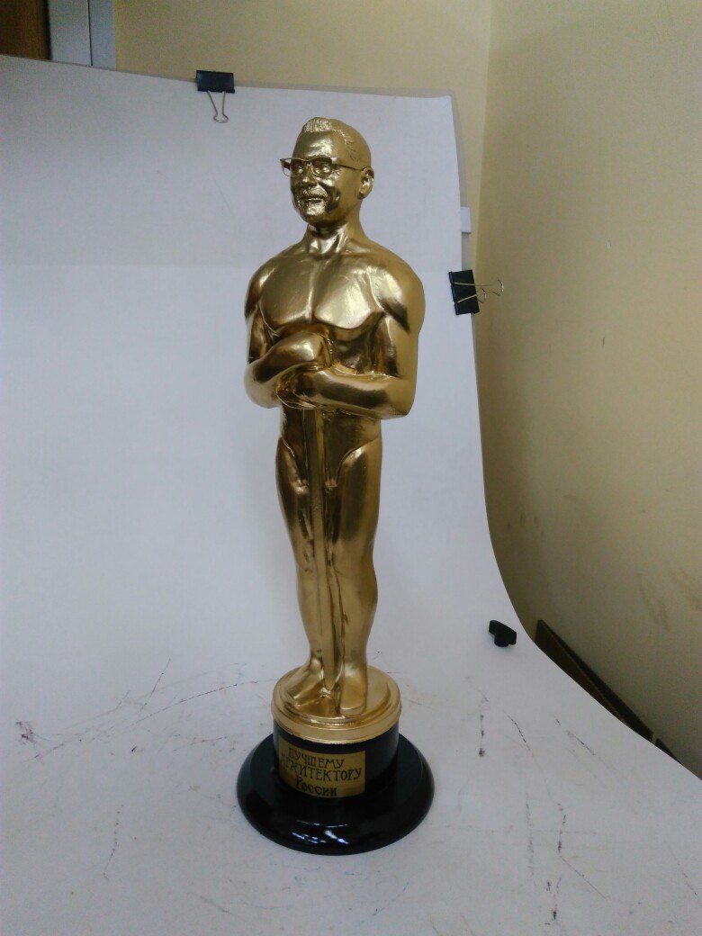 Polymer clay statuette  – Oscar